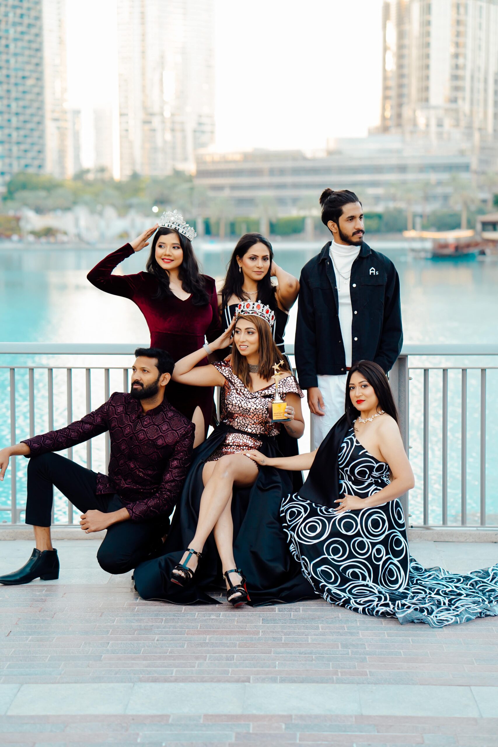 International Fashion Idol of UAE runway